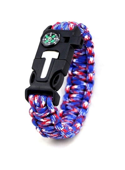 Buy Camping Survival Bracelet With Compass in UAE