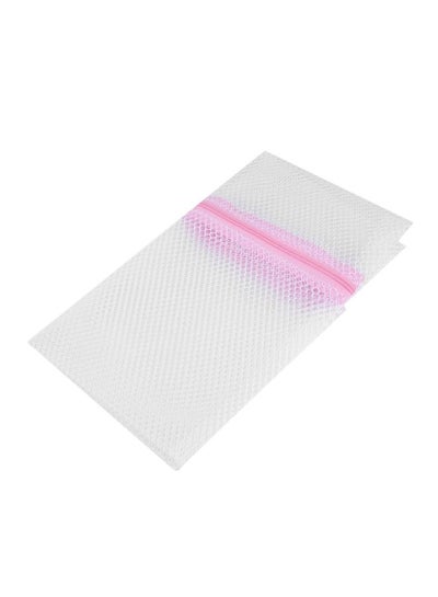 Buy Zippered Mesh Laundry Wash Bag Clear in Saudi Arabia