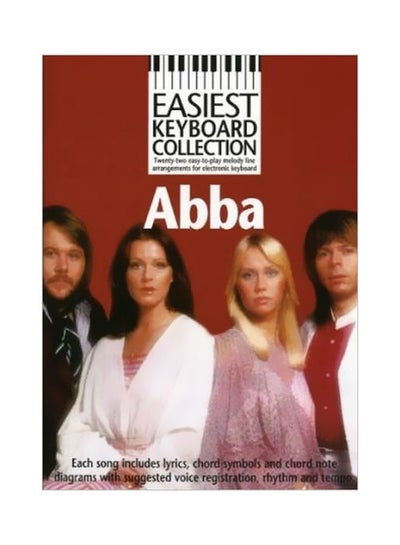 اشتري Easiest Keyboard Collection: Abba paperback english - 08 September 1999 في الامارات