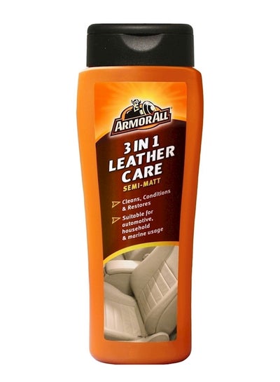 Buy 3-In-1 Leather Care Semi Matt Cleaner in UAE