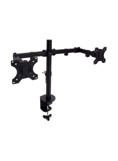 Buy Fully Articulated Dual Monitor TV Stand Black in UAE