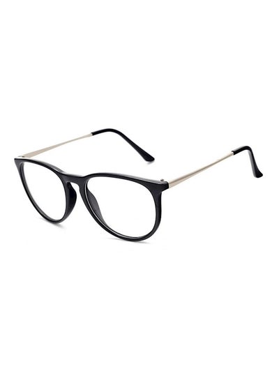 Buy Eyeglasses Frames Oval Glasses Lens With Gift Box in Saudi Arabia