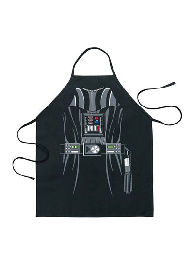 اشتري Star Wars Darth Vader Printed Apron أسود/رمادي في الامارات