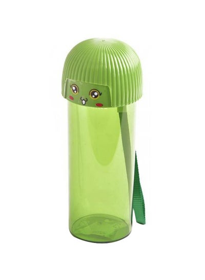 Buy Plastic Shanqian Water Bottle Green in Saudi Arabia