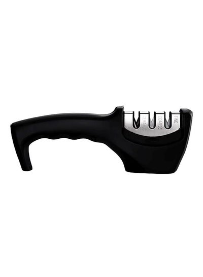 Buy Knife Sharpener Black/Silver in Saudi Arabia