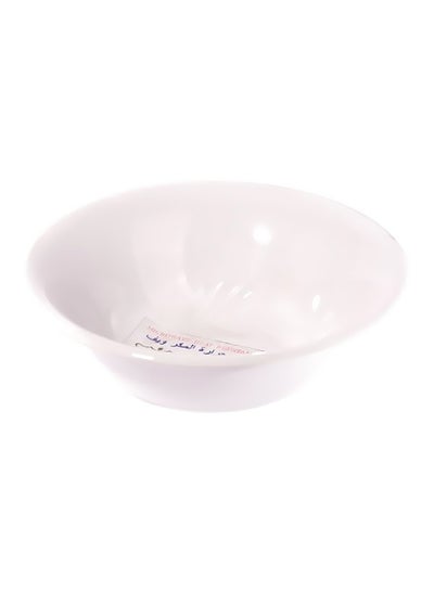 Buy Melamine Soup Bowl White in Saudi Arabia