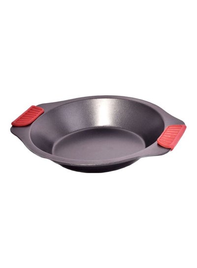 Buy Aluminium Cake Mould Black 25cm in Saudi Arabia