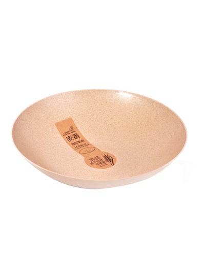 اشتري Round Plate Serveware فضي 21 سنتيمتر في السعودية