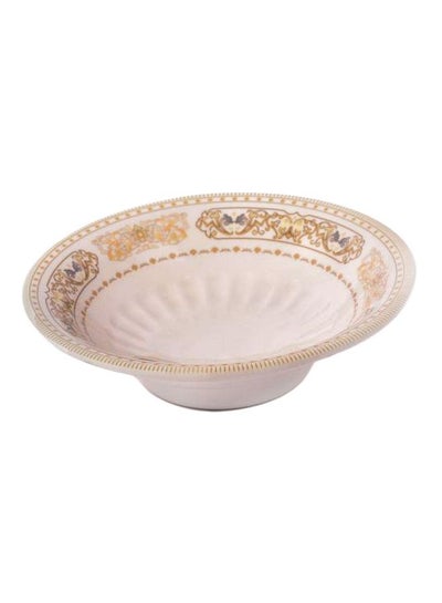 اشتري Trust Melamine Bowl White/Beige S في السعودية