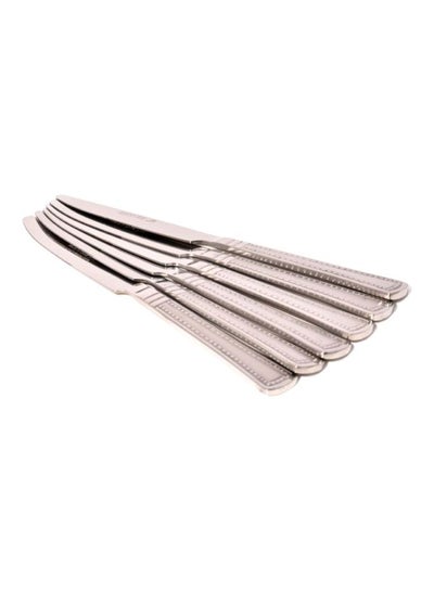 Buy 6-Piece Knife Set Silver in Saudi Arabia