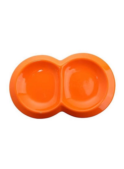 Buy 2-Division Serving Plate Orange in Saudi Arabia