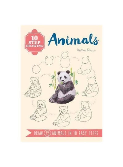 How To Draw Animals For Kids: Ages 4-10 In Simple Steps Learn To