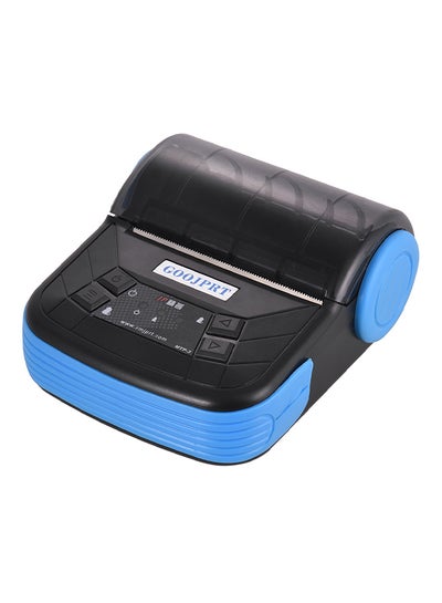 Buy Portable Thermal Printer 10.5 x 12 x 5.5centimeter Black/Blue in Saudi Arabia