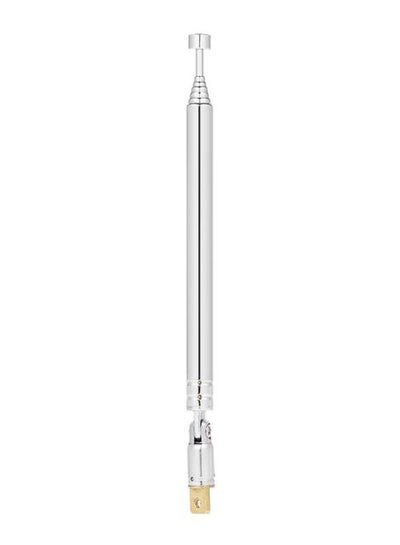 Buy Telescopic 7 Section FM Radio Antenna V375 Silver in Saudi Arabia