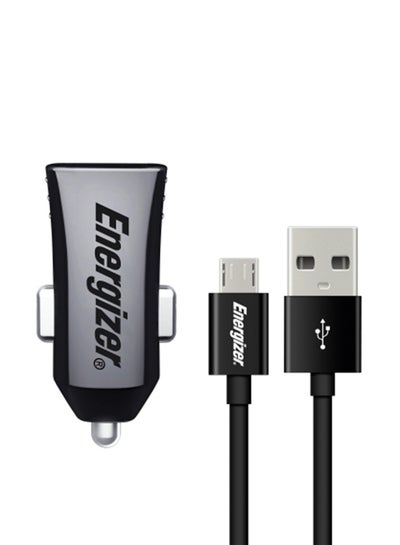 اشتري شاحن سيارة كلاسيكي صغير للشحن السريع بقوة 1 أمبير مع كابل Micro USB في مصر