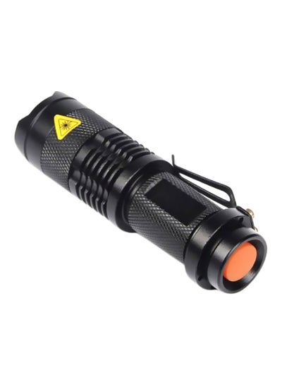 Buy UV Led Back Flashlight Black 9.4x2.6x2.6cm in UAE