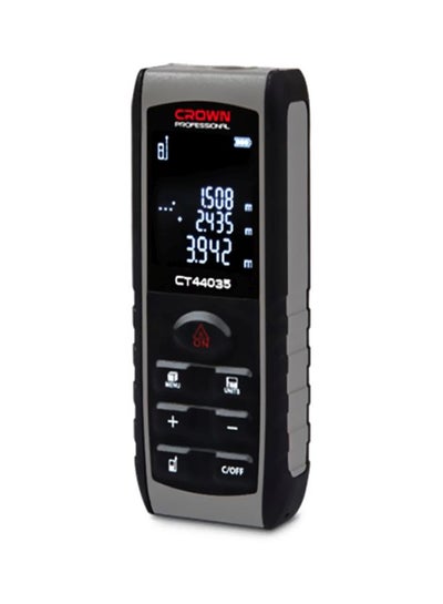 Buy Laser Distance Meter Black/Grey 100meter in Saudi Arabia