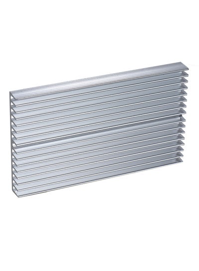 اشتري Heat Sink Module Cooler Radiator With 16 Fins for High Power Amplifier Transistor Silver في الامارات