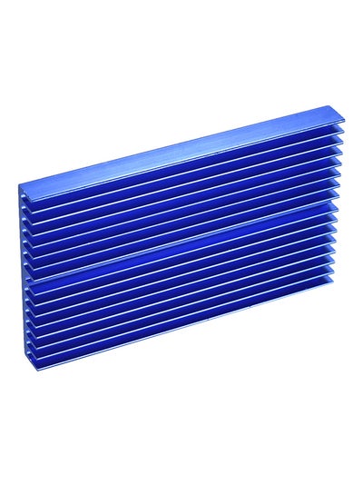 اشتري Heat Sink Module Cooler Radiator With 16 Fins for High Power Amplifier Transistor Blue في الامارات