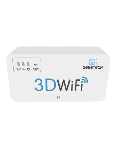 اشتري 3D Printer Parts Mini Wifi Box With TF Card Slot USB Wireless Control White 15.0x9.0x2.5 سنتيمتر في الامارات