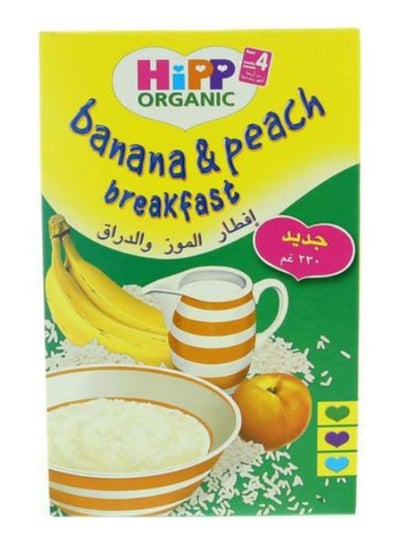 Buy Organic Banana And Peach Breakfast 230grams in UAE