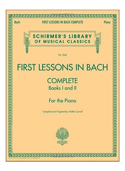 Buy First Lessons In Bach paperback english - 01-Jan-07 in UAE