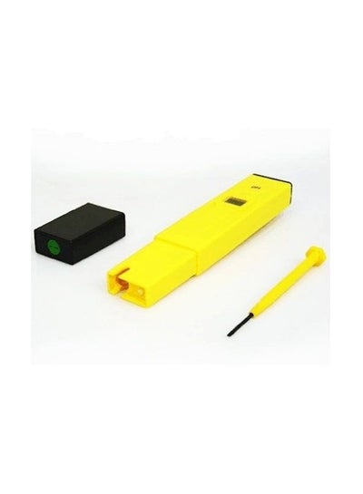 Buy Pocket Size pH Tester Yellow/Black 5.94x1.22x0.79inch in UAE