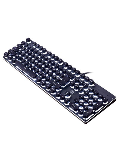 Buy Punk Retro LED Mechanical Wired Keyboard in UAE