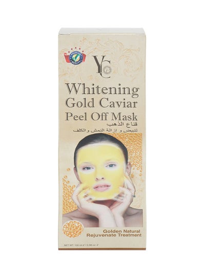Buy Whitening Gold Caviar Peel Off Mask 100ml in UAE