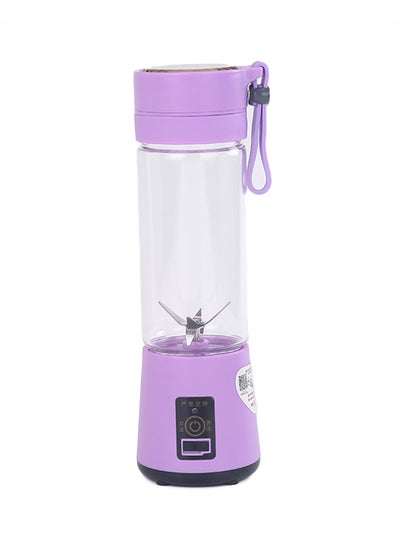 Buy Electric Blender And Portable Juicer Cup 500.0 ml ALD-002 Purple/Clear in Saudi Arabia