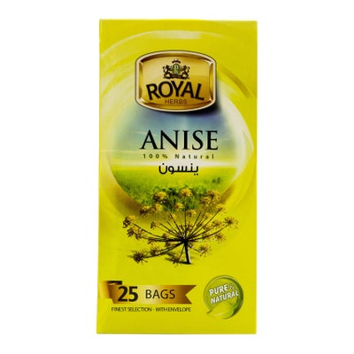 Buy Herbs Anise Tea 25 Bag 50grams in UAE