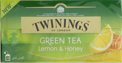 Buy Lemon And Honey Green Tea 25 Bag 50grams in UAE