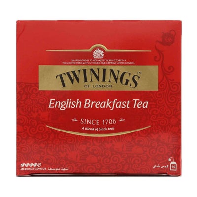 Buy English Breakfast 50 Tea Bag 100grams in UAE