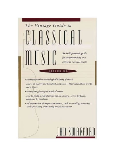 Buy Vintage Guide To Classical Music paperback english - 01-Dec-93 in UAE