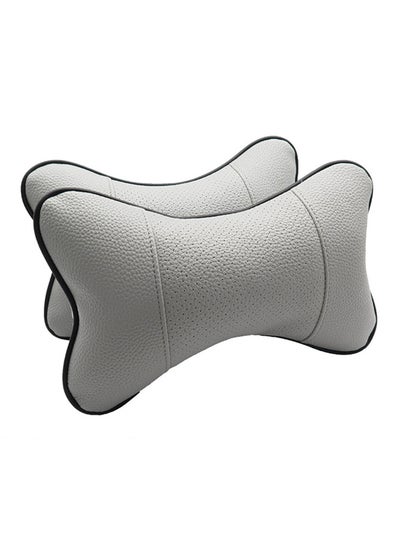 Buy 2-Piece Car Neck Pillow Seat Cushion Set in Saudi Arabia