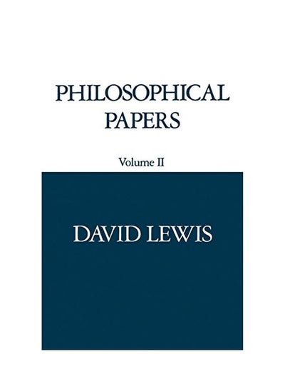 اشتري Philosophical Papers Paperback English by David Lewis في الامارات