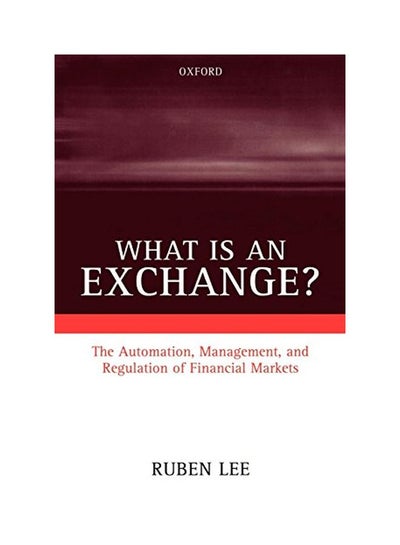 Buy What Is An Exchange? paperback english - 16 Mar 2000 in UAE