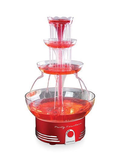 Buy Lighted Party Fountain 1.0 L YTRE987851 Red in Saudi Arabia