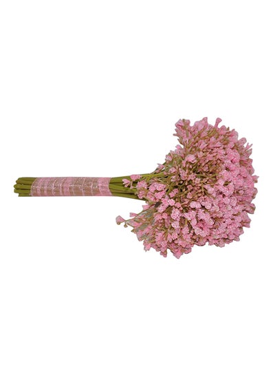 Buy Bundle Of Artificial Flowers Pink 7centimeter in Saudi Arabia