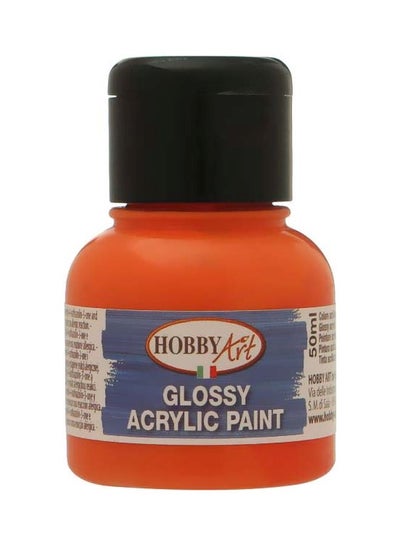 اشتري Glossy Acrylic Paint Orange في مصر