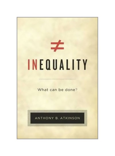 Buy Inequality : What Can Be Done? hardcover english - 11/May/15 in Egypt