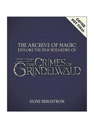 Buy The Crimes Of Grindelwald hardcover english - 18/Jan/19 in UAE