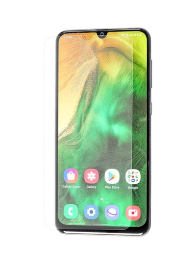 Buy Tempered Glass Screen Protector For Samsung Galaxy A50 Clear in Saudi Arabia