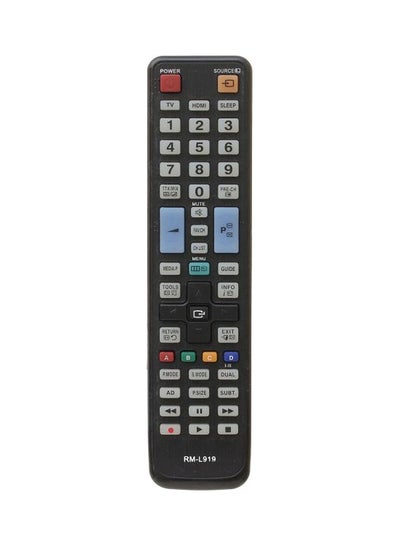 Buy Remote Control For Samsung Television rm-l919 Black/Blue/Red in UAE