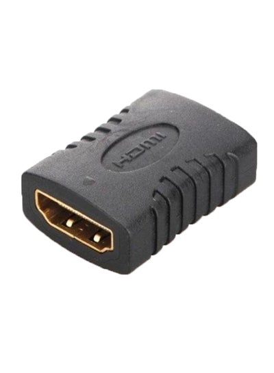 Buy HDMI Female to Female Coupler Extender Adapter For HDTV Black in Egypt