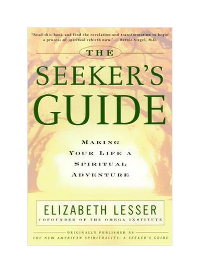 اشتري The Seeker's Guide: Making Your Life A Spiritual Adventure Paperback في الامارات