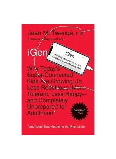 Buy Igen Paperback English by Jean M. Twenge - 25-09-2018 in UAE