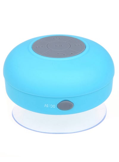 Buy Mini Portable Waterproof Bluetooth 3.0 Speaker V4886 Blue in UAE