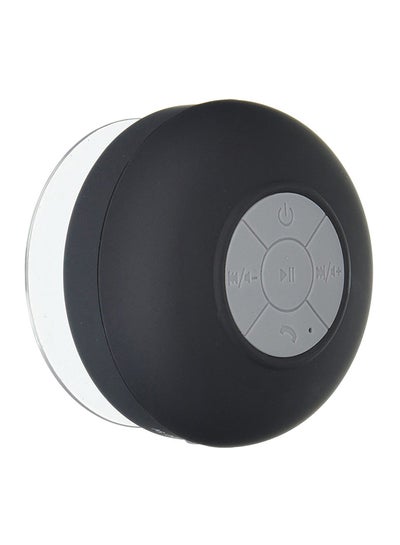 Buy Mini Portable Waterproof Bluetooth 3.0 Speaker V4886 Black in UAE