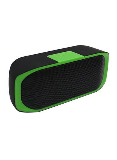 Buy Portable Bluetooth Speaker V3598 Green/Black in UAE